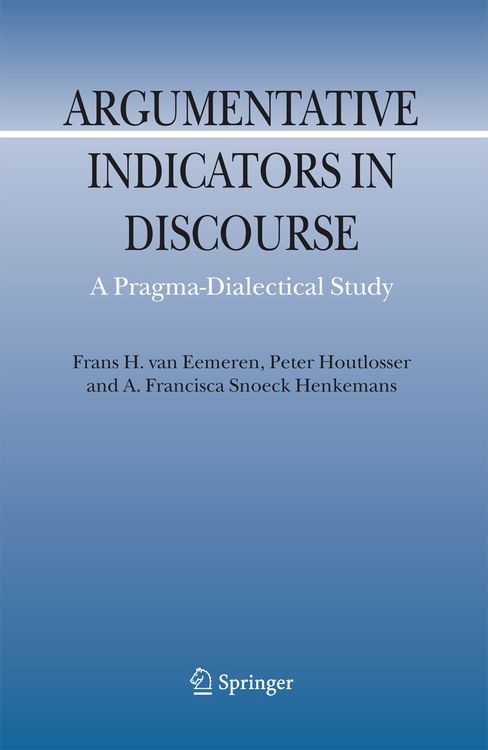 Produktbild: Argumentative Indicators in Discourse
