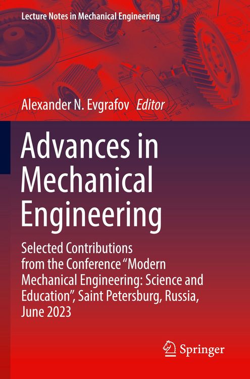 Produktbild: Advances in Mechanical Engineering