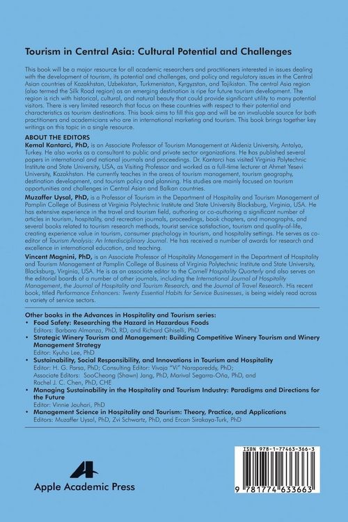 Produktbild: Tourism in Central Asia