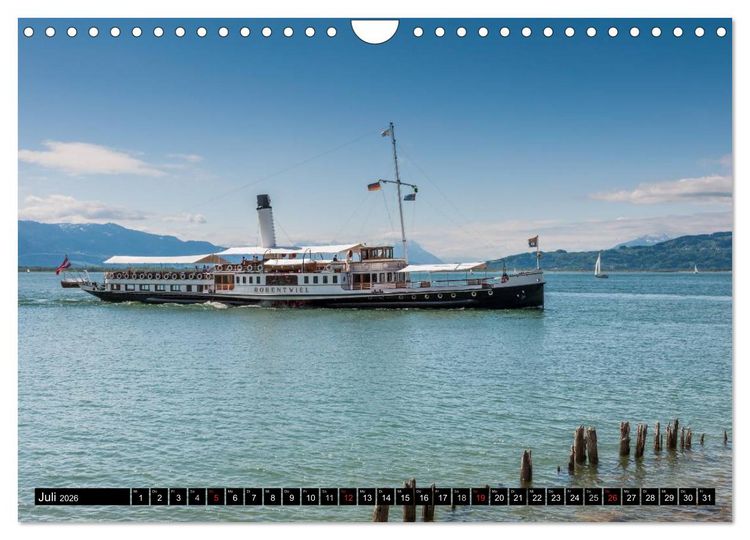 Produktbild: Kulturlandschaft Bodensee - Teil II (Wandkalender 2026 DIN A4 quer), CALVENDO Monatskalender