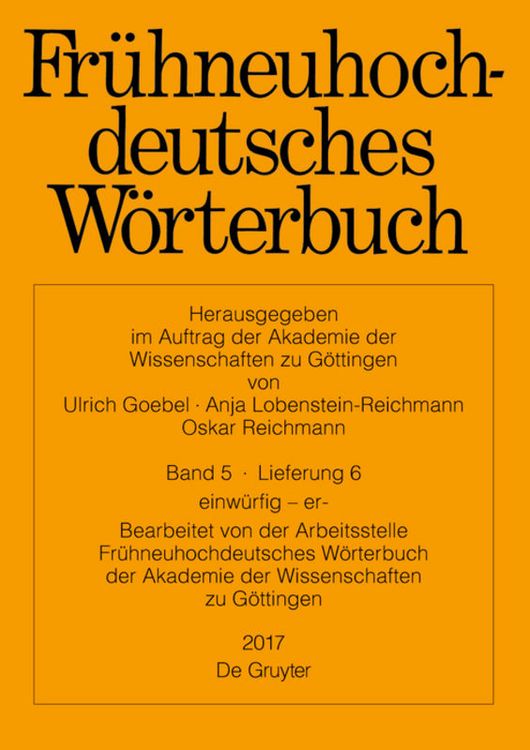 Produktbild: Einw&uuml;rfig &minus; er-