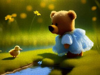 Produktbild: CALVENDO Puzzle Sommerb&auml;rchen | 1000 Teile Lege-Gr&ouml;&szlig;e 64x48cm Foto-Puzzle f&uuml;r gl&uuml;ckliche Stunden