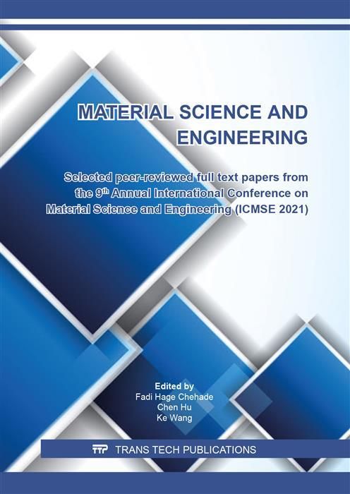 Produktbild: Material Science and Engineering