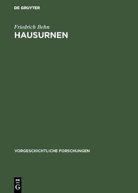 Produktbild: Hausurnen