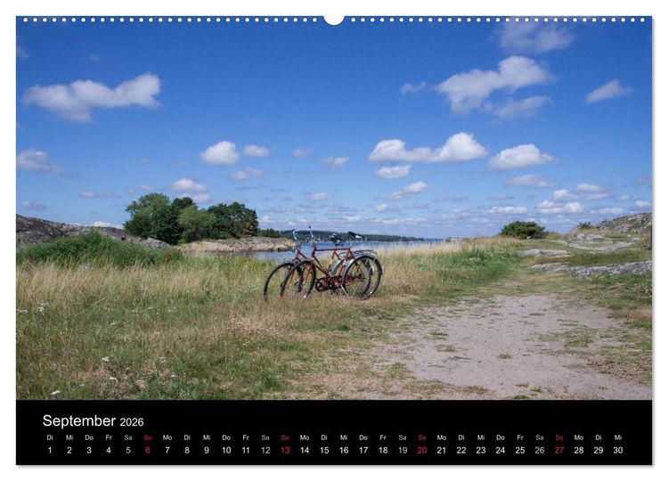 Produktbild: Wundersch&ouml;nes Schweden (Wandkalender 2026 DIN A2 quer), CALVENDO Monatskalender