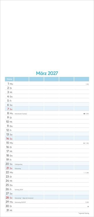 Produktbild: Kreativkalender Familienplaner 2027
