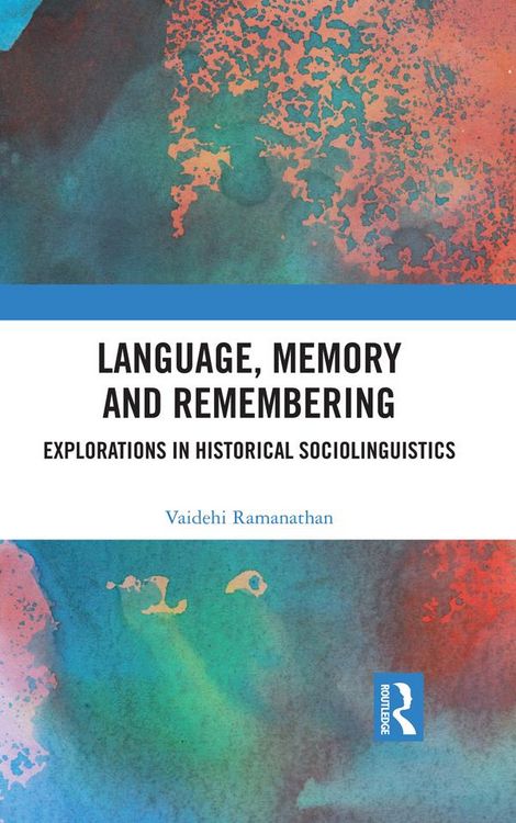 Produktbild: Language, Memory and Remembering