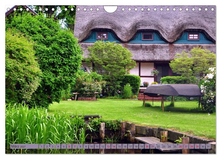 Produktbild: Spreewald - Idyllische Heimat der Sorben (Wandkalender 2027 DIN A4 quer), CALVENDO Monatskalender