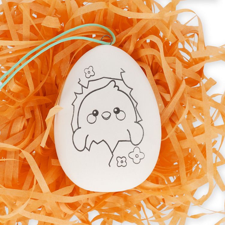 Produktbild: Legami Dekorationsset f&uuml;r Eier - Hoppy Easter - Hase