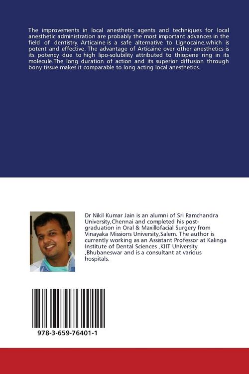 Produktbild: Anesthetic Efficacy of Articaine Vs Lignocaine
