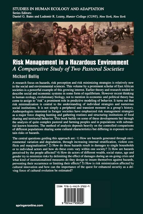 Produktbild: Risk Management in a Hazardous Environment