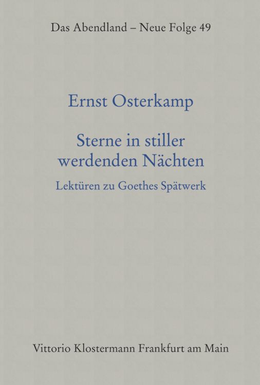 Produktbild: Sterne in stiller werdenden N&auml;chten