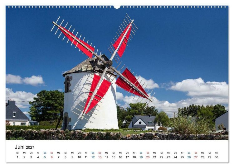 Produktbild: Das Morbihan - ein Ausflug in den S&uuml;den der Bretagne (hochwertiger Premium Wandkalender 2027 DIN A2 quer), Kunstdruck in Hochglanz