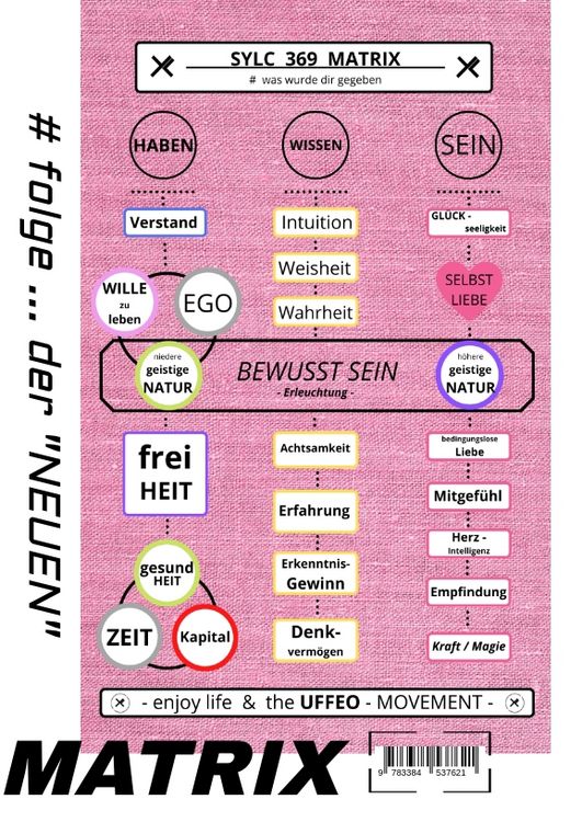 Produktbild: SYLC 369 MATRIX : Der WERTE - Kompass / Version : M / Der Standard