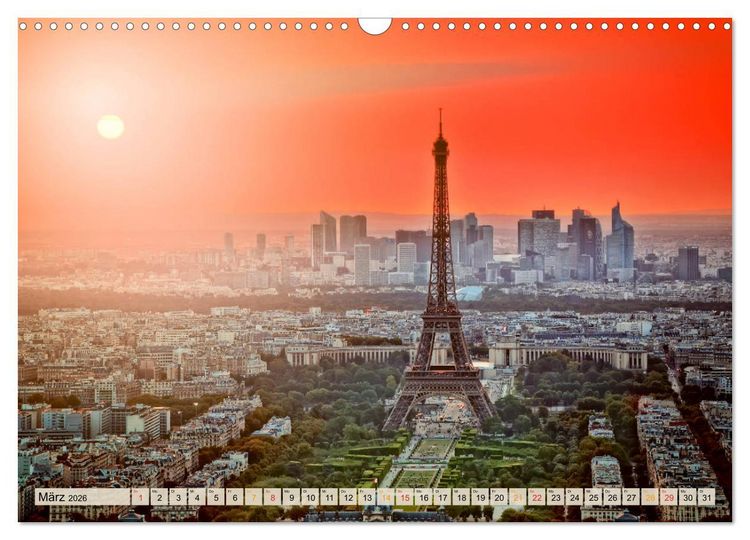 Produktbild: Die 12 meistbesuchten St&auml;dte der Welt (Wandkalender 2026 DIN A3 quer), CALVENDO Monatskalender