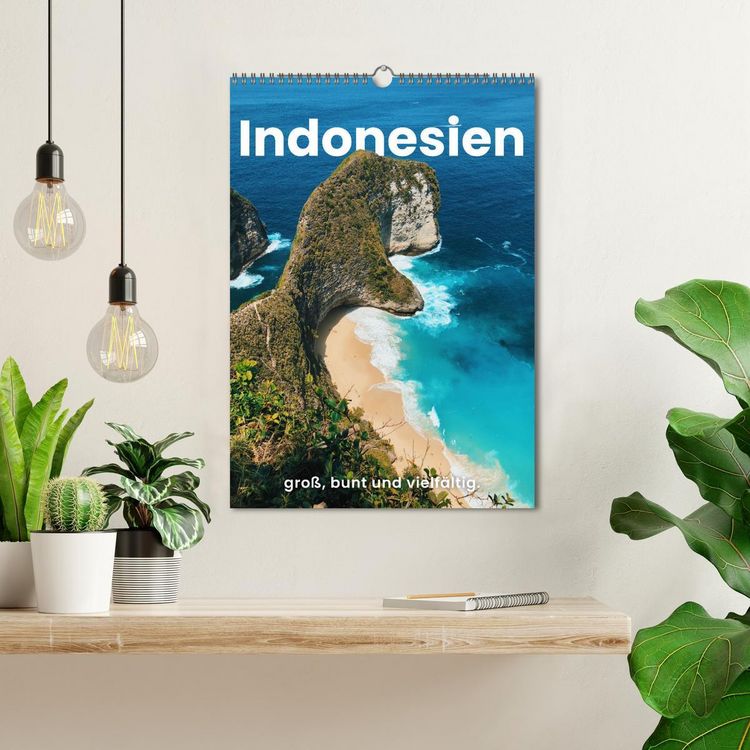 Produktbild: Indonesien - gro&szlig;, bunt und vielf&auml;ltig. (Wandkalender 2026 DIN A3 hoch), CALVENDO Monatskalender