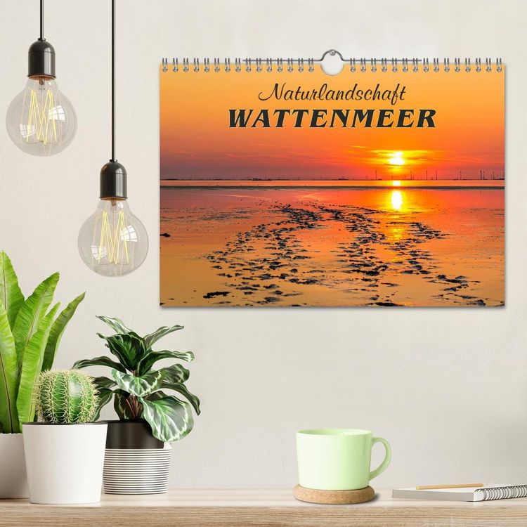Produktbild: Naturlandschaft WATTENMEER (Wandkalender 2026 DIN A4 quer), CALVENDO Monatskalender