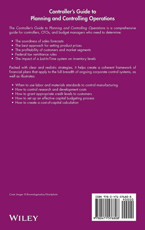 Produktbild: Controller's Guide to Planning and Controlling Operations