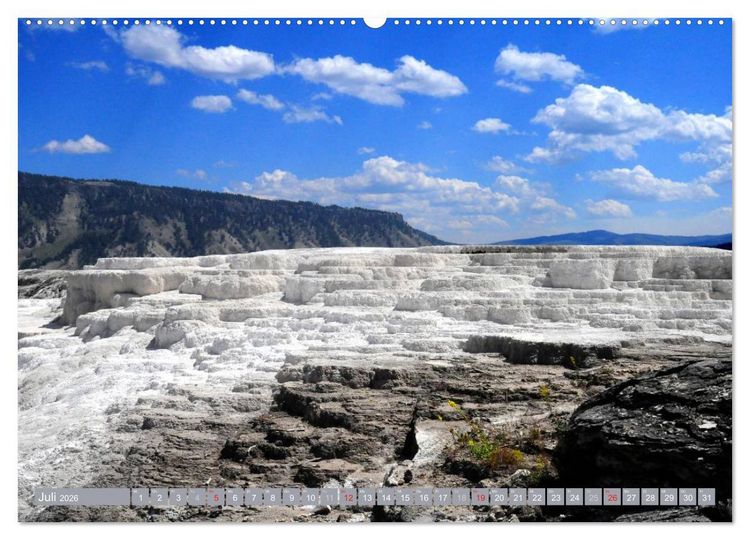 Produktbild: Der Yellowstone Nationalpark (hochwertiger Premium Wandkalender 2026 DIN A2 quer), Kunstdruck in Hochglanz