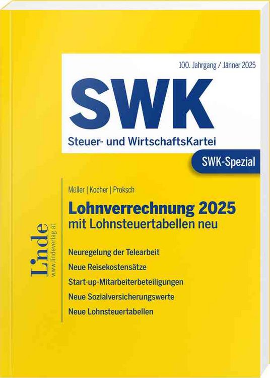 Produktbild: SWK-Spezial Lohnverrechnung 2025