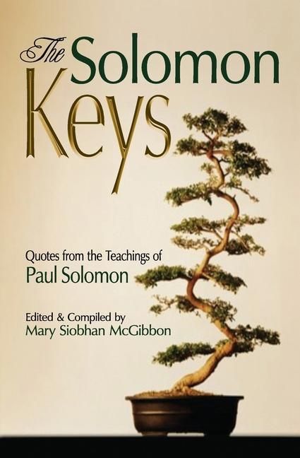 Produktbild: The Solomon Keys: Quotes from the Teachings of Paul Solomon