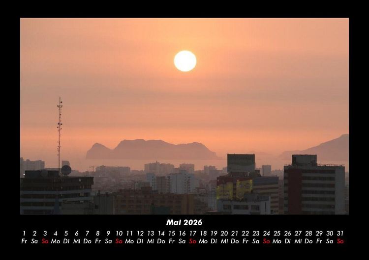 Produktbild: Sonnenunterg&auml;nge 2026 Fotokalender DIN A3