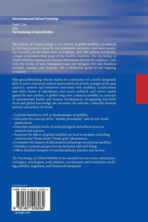 Produktbild: The Psychology of Global Mobility