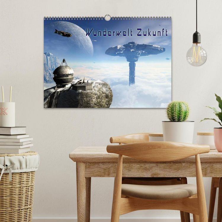 Produktbild: Wunderwelt Zukunft (Wandkalender 2026 DIN A3 quer), CALVENDO Monatskalender