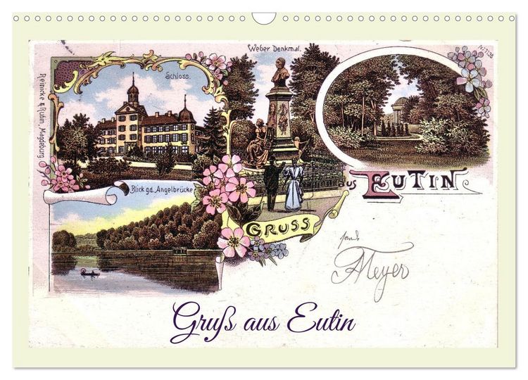 Produktbild: Gru&szlig; aus Eutin (Wandkalender 2026 DIN A3 quer), CALVENDO Monatskalender