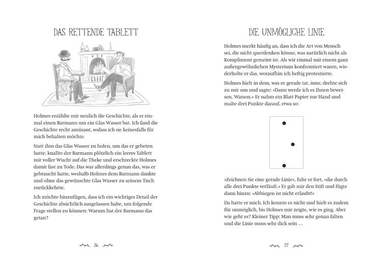 Produktbild: Sherlock Holmes - Verzwickt-verwickelte R&auml;tsel. F&uuml;r Kinder ab 8 Jahren