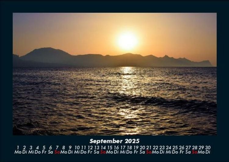 Produktbild: Meereslandschaft 2025 Fotokalender DIN A5