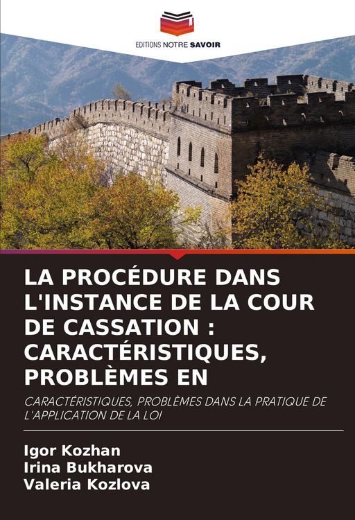 Produktbild: LA PROC&Eacute;DURE DANS L'INSTANCE DE LA COUR DE CASSATION : CARACT&Eacute;RISTIQUES, PROBL&Egrave;MES EN