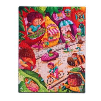 Produktbild: Puzzle De.tail Obststadt DT100-24