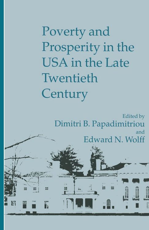 Produktbild: Poverty And Prosperity In The USA In The Late 20th Century