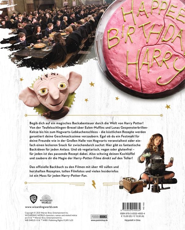 Produktbild: Harry Potter: Das offizielle Harry Potter-Backbuch