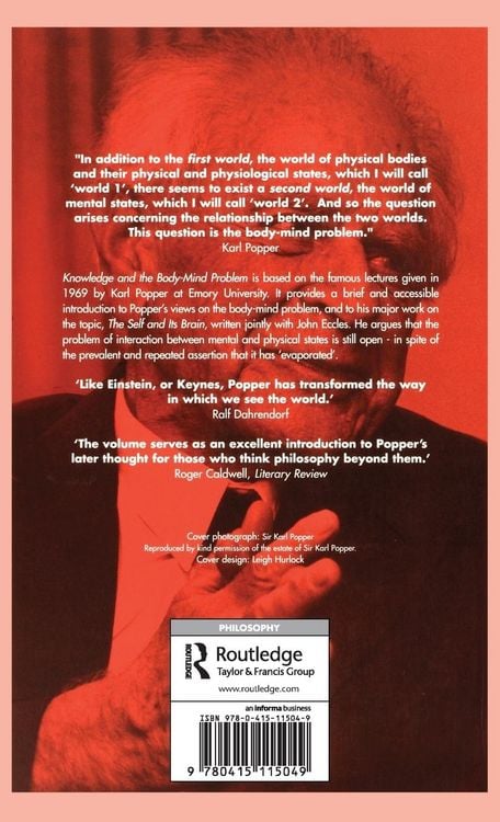 Produktbild: Knowledge and the Body-Mind Problem
