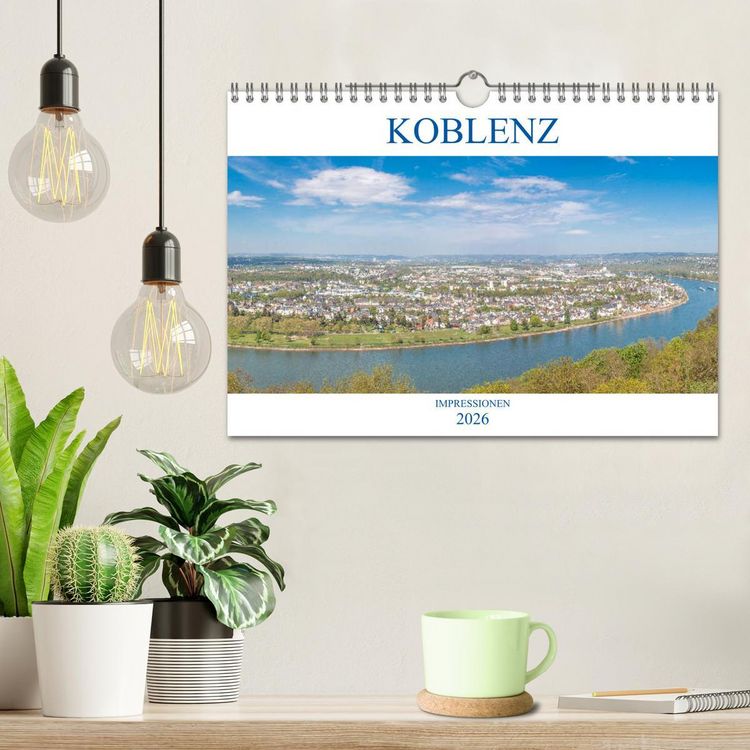 Produktbild: Koblenz Impressionen (Wandkalender 2026 DIN A4 quer), CALVENDO Monatskalender