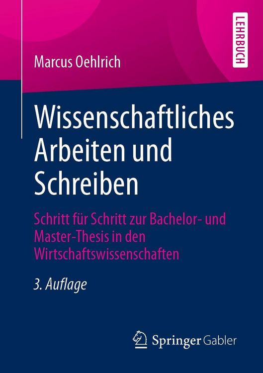 Produktbild: Wissenschaftliches Arbeiten und Schreiben