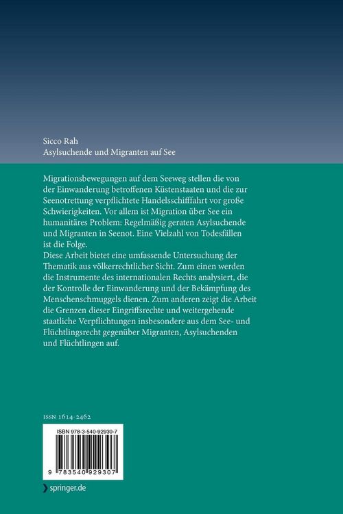 Produktbild: Asylsuchende und Migranten auf See