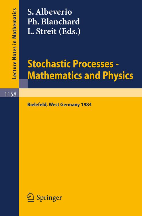 Produktbild: Stochastic Processes - Mathematics and Physics