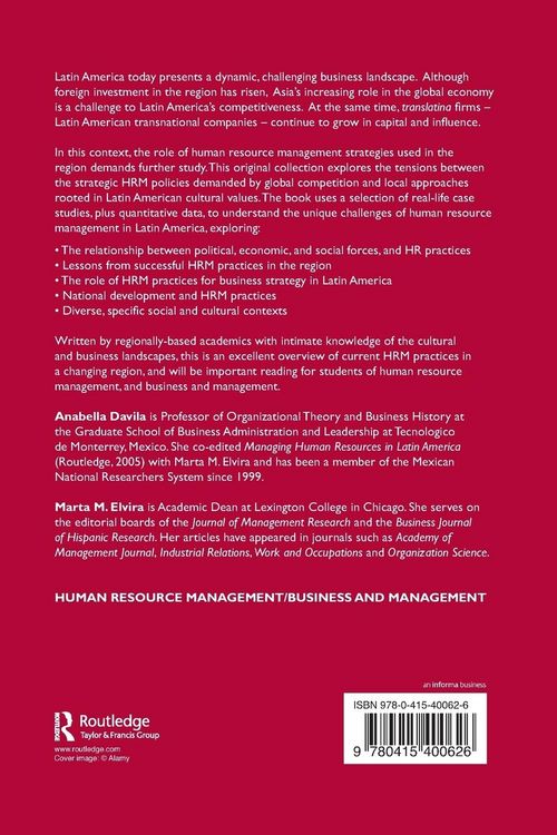 Produktbild: Best Human Resource Management Practices in Latin America