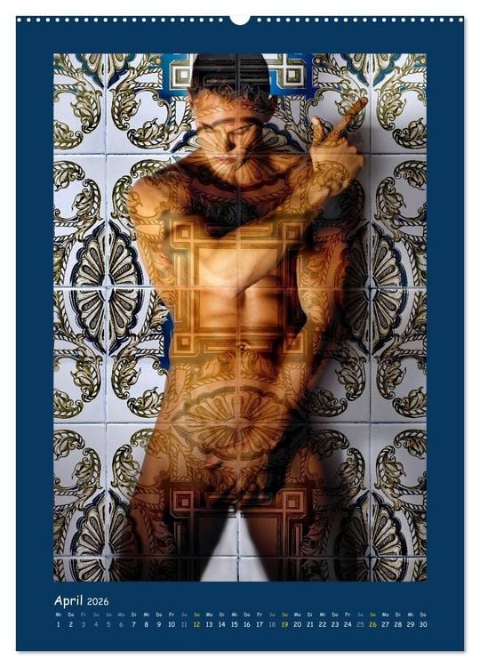 Produktbild: M&auml;nner mit Fassade (hochwertiger Premium Wandkalender 2026 DIN A2 hoch), Kunstdruck in Hochglanz