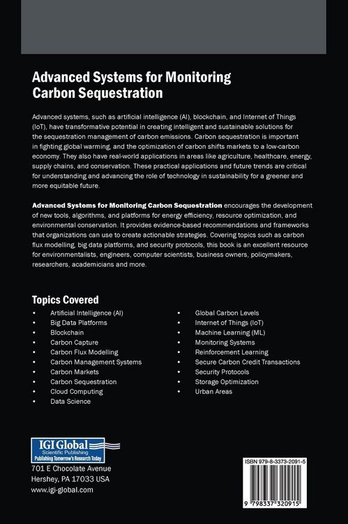 Produktbild: Advanced Systems for Monitoring Carbon Sequestration