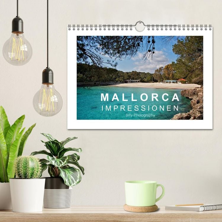 Produktbild: Mallorca - Impressionen (Wandkalender 2026 DIN A4 quer), CALVENDO Monatskalender