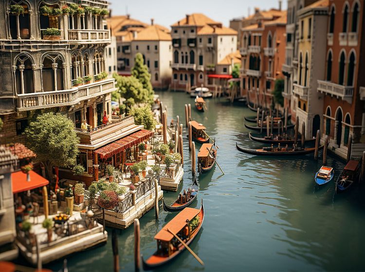 Produktbild: CALVENDO Puzzle Erinnert an Venedig Italien | 2000 Teile Lege-Gr&ouml;&szlig;e 90x67cm Foto-Puzzle f&uuml;r gl&uuml;ckliche Stunden