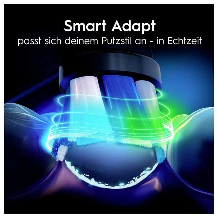 Produktbild: Braun Bra Oral-B iO Series 10 UltimateLunar Gold 17398125 Elektrische Zahnb&uuml;rste Schwarz