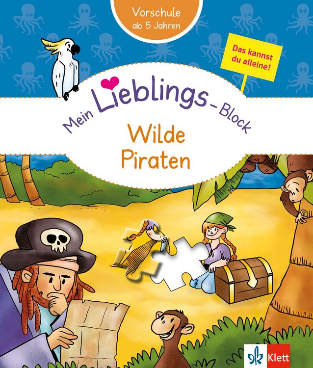 Produktbild: Klett Mein Lieblings-Block: Wilde Piraten