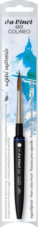 Produktbild: da Vinci Pinsel GO COLINEO Reise-Aquarellpinsel, rund, Pinsel, Gr&ouml;&szlig;e 5
