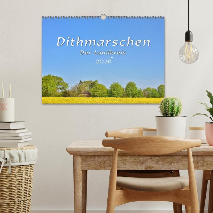 Produktbild: Dithmarschen - Der Landkreis (Wandkalender 2026 DIN A3 quer), CALVENDO Monatskalender