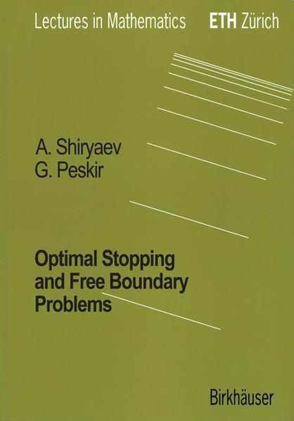 Produktbild: Optimal Stopping and Free-Boundary Problems